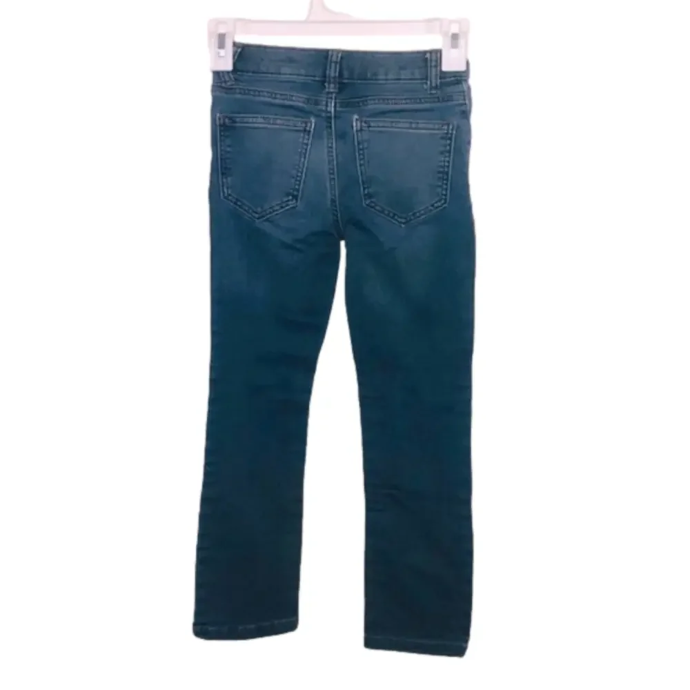 WONDER NATION Medium Wash Distressed Slim Jeans
